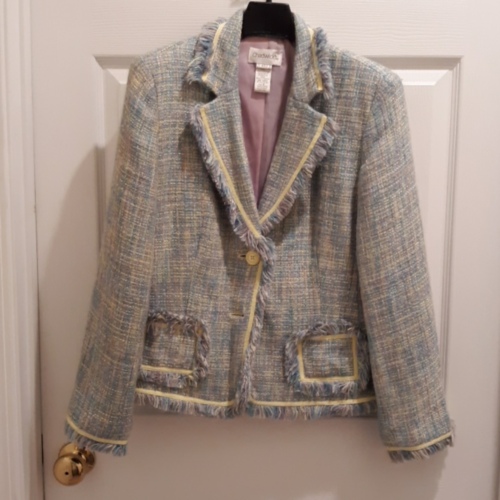 Pastel purple jacket